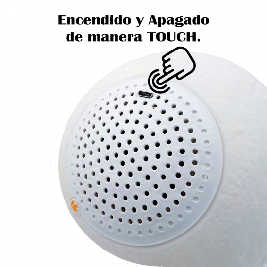 Bocina Bluetooth Tipo Lampara Luna