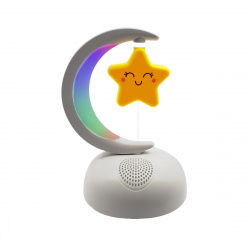 Bocina Bluetooth Diseño de Luna y Estrella
