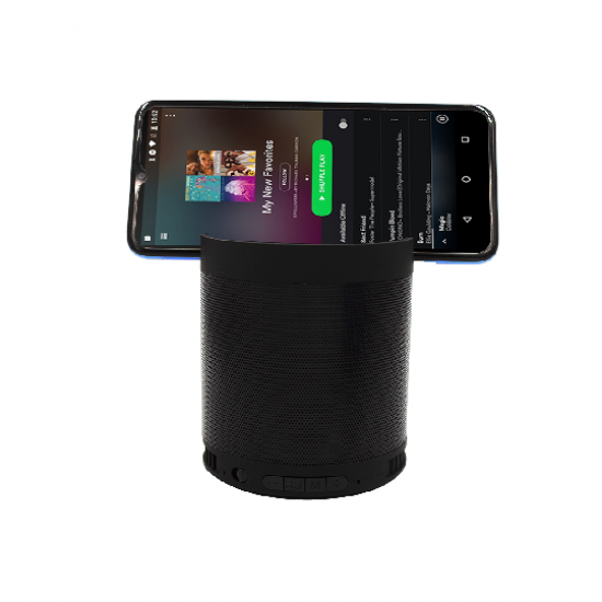 Bocina Bluetooth con Base para Celular