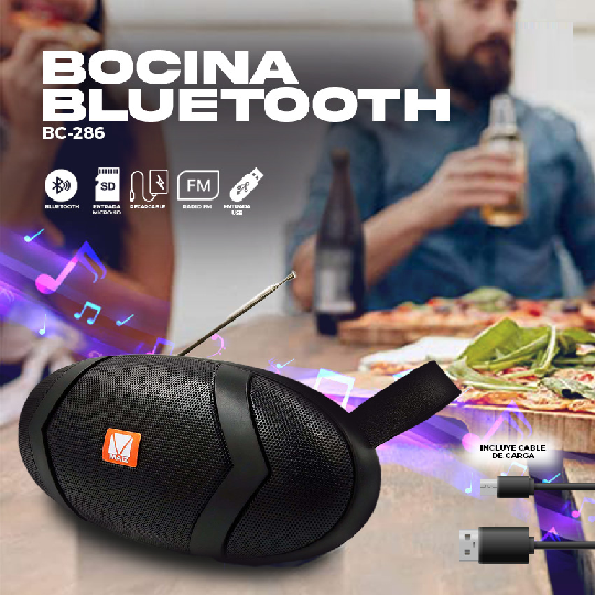 Bocina Bluetooth Recargable