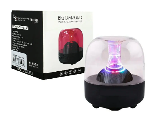 Mini Bocina con Bluetooh y Luz Led