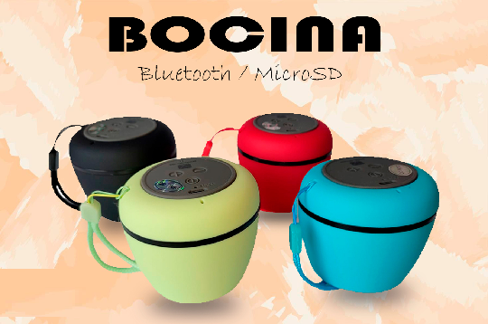 Mini Bocina Bluetooth Tipo Cono