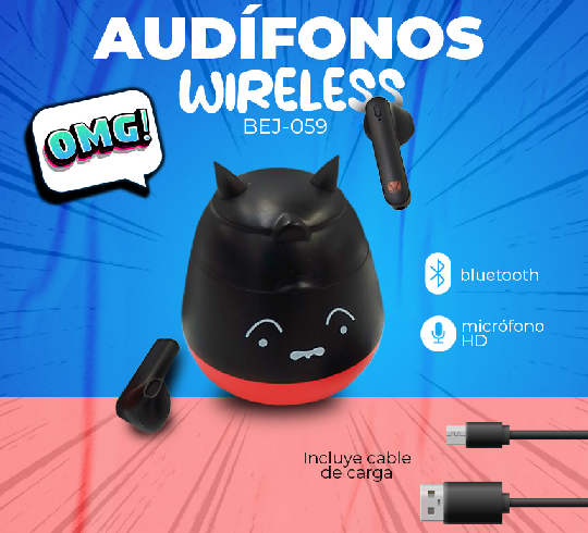 Audífonos Bluetooth De Animales Varios