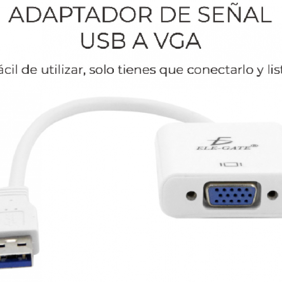 Convertidor USB 3.0 A VGA