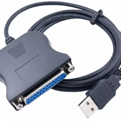 Cable Adaptador USB A Puerto Paralelo DB25