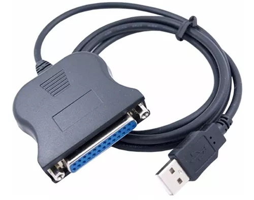 Cable Adaptador USB A Puerto Paralelo DB25