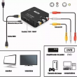 Adaptador RCA A HDMI 1080p Convertidor De Audio Y Video