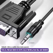 Cable Convertidor Video VGA A HDMI + Audio