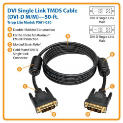 Cable DVI TRIPP-LITE P561-050