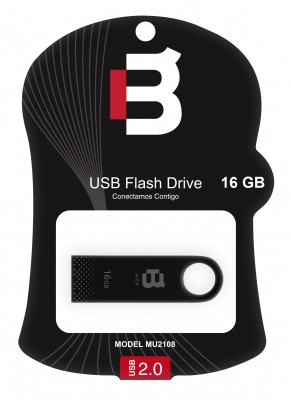 Memoria USB Blackpcs MU2108PBL-16