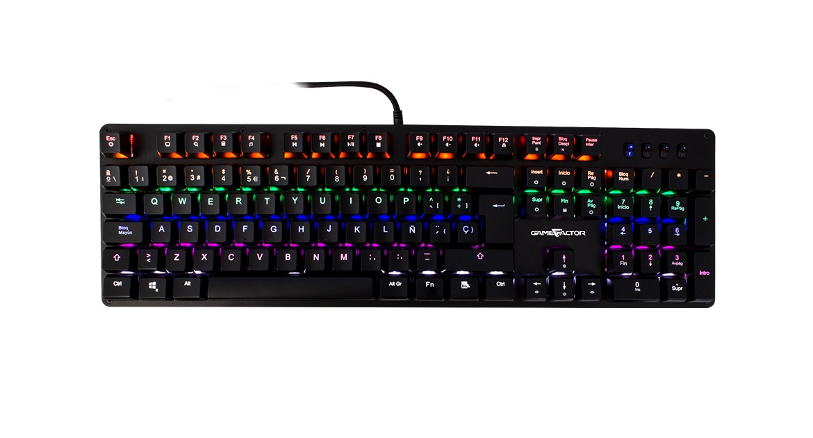 Teclado Mecanico Gamefactor VORAGO KBG400-R